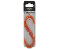 Nite Ize - S-Biner #4 Plastic - Translucent Orange - SBP4-03-19T (23107)
