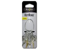 Nite Ize - S-Biner KeyRing Steel - Stalowy - KRGS-11-R3 (23168)