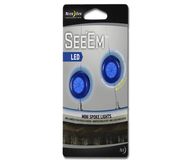 Nite Ize - See'Em Mini Spoke Lights - Niebieski - 2Pack - NSE2-03-03 (23174)