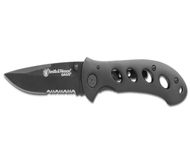 Nóż składany Smith & Wesson - Oasis Titanium Finish - Serrated - SW423BS (1016745)