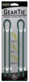 Nite Ize - Gear Tie 18'' - Forest Green - 2Pack - GT18-2PK-28 (23139)