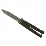 Nóż Motylkowy K25 02232 Commando MR.6 Tactical – Balisong G10 Olive (1867059)