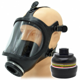 Maska przeciwgazowa pełnotwarzowa Climax 731C + pochłaniacz filtr (1690453)