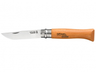 Nóż Składany Opinel No.9 Carbon – Stal Węglowa XC90, Blokada Virobloc (1666)