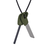 Wildo - Szwedzkie krzesiwo FireFlash Pro Small - Olive (26023)