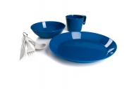 Lekki zestaw naczyń GSI CASCADIAN 1 PERSON TABLE SET- BLUE (1551621)