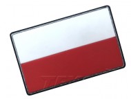 Emblemat Flaga Polska Texar 8 cm x 5 cm (30883)