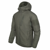 Kurtka Helikon - tex WOLFHOUND Hoodie - Climashield® Apex 67G - Alpha Green (1684246)