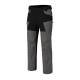 Helikon-Tex Hybrid Outback Pants® DuraCanvas® Cloud Grey / Czarne - spodnie bushcraft i outdoorowe