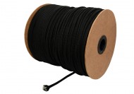 Linka paracord czarna - 1 m Polska ∅ 8 mm (729261)