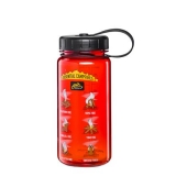 Butelka Helikon TRITAN™ BOTTLE Wide Mouth Campfires (550 ml) - Czerwony/Czarny (10628)