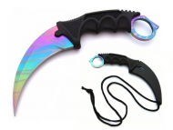 BSH Nóż KARAMBIT CS:GO Rainbow Rain N-062S (1643008)