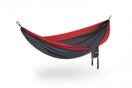 Hamak turystyczny jednoosobowy ENO SingleNest Charcoal/ Red