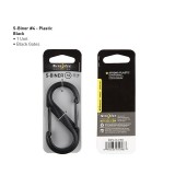 Nite Ize - S-Biner #4 Plastic Black Gate - Czarny - SBP4-03-01BG (23108)