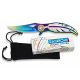 Nóż składany kieszonkowy Albainox Rainbow Pluma FOS 18179 (1567227)