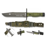 Nóż taktyczny oliv bojowy RUI / K25 bagnet M4 / M16 32068 (11016)