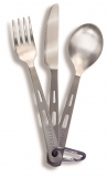 Zestaw sztućców - niezbędnik OPTIMUS Titanium 3-częściowy Cutlery Set (1069899)