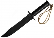 Nóż taktyczny Rambo Black (1586812)
