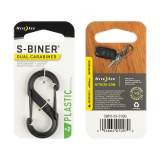Karabinek Nite Ize S-Biner Plastic #2 Black Gate - Czarny - SBP2-03-01BG