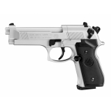 Pistolet wiatrówka Beretta M92 FS nikiel 4,5 mm Diabolo CO2 (1651418)