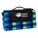 AQUAWAVE Koc piknikowy CHEQUA BLANKET - BLUE CHECKQUERED PRINT (1608516)