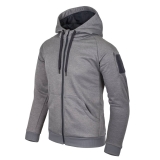 Bluza Helikon-tex URBAN TACTICAL HOODIE (FULLZIP)® - Melange Grey (10692)