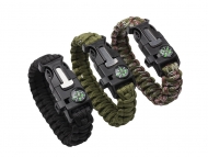 Bransoletka Survivalowa 5w1 Paracord Krzesiwo BR-003 (1638803)