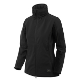 Kurtka damska Helikon-Tex Gunfighter – softshell taktyczny z kapturem, Black (1788680)