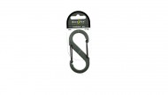 Nite Ize - S-Biner #4 Plastic Black Gate - FGreen - SBP4-03-26BG (23110)