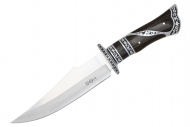 Nóż myśliwski BSH Adventure N-229C Clip Point stal 440 z pokrowcem