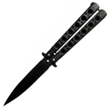 Nóż motylek Black Balisong Bubble (9201)