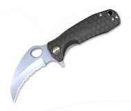 Nóż Honey Badger Claw Small Black Serrated 01HO043 (1671532)