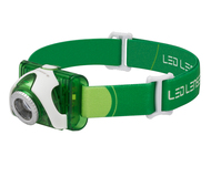 Latarka czołowa Ledlenser SEO 3 zielona 100lm - BOX (26841)