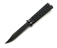 Nóż Motylek Balisong Black Bubble CP  (1638703)